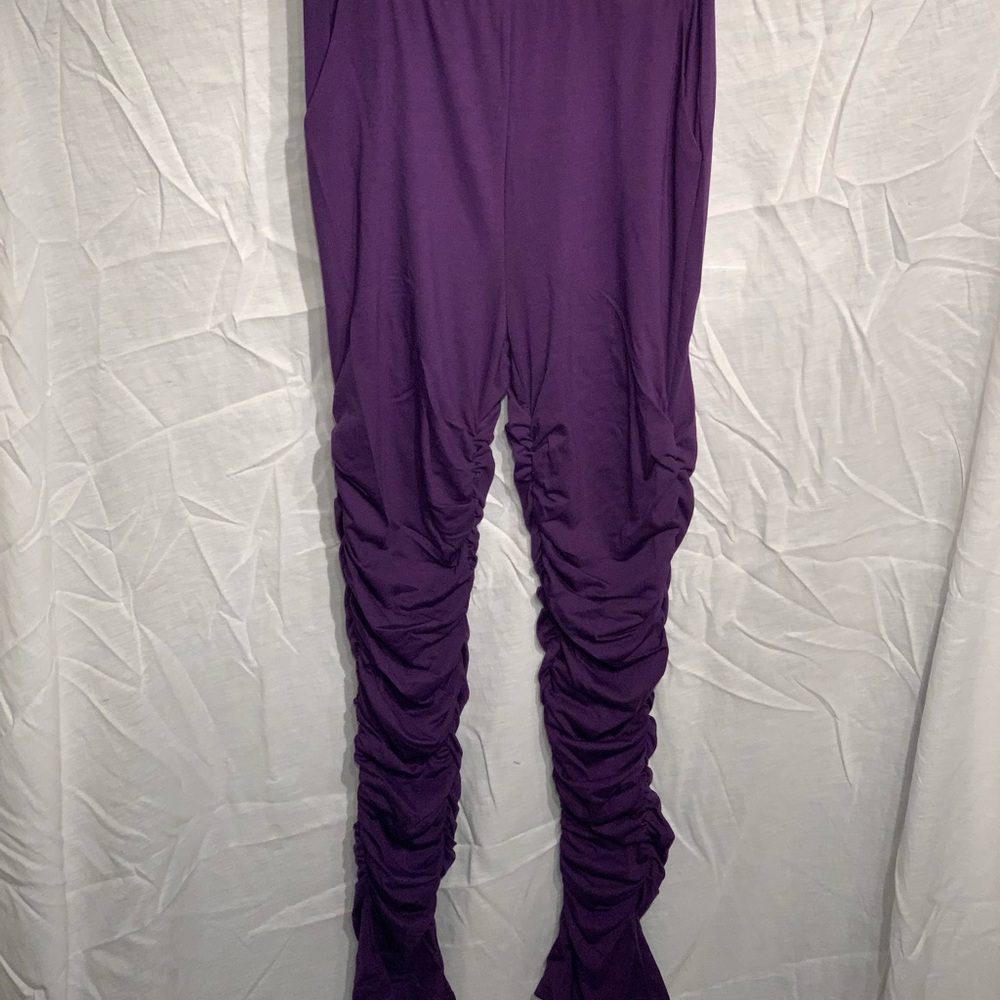 Purple Stacked Pants 💜